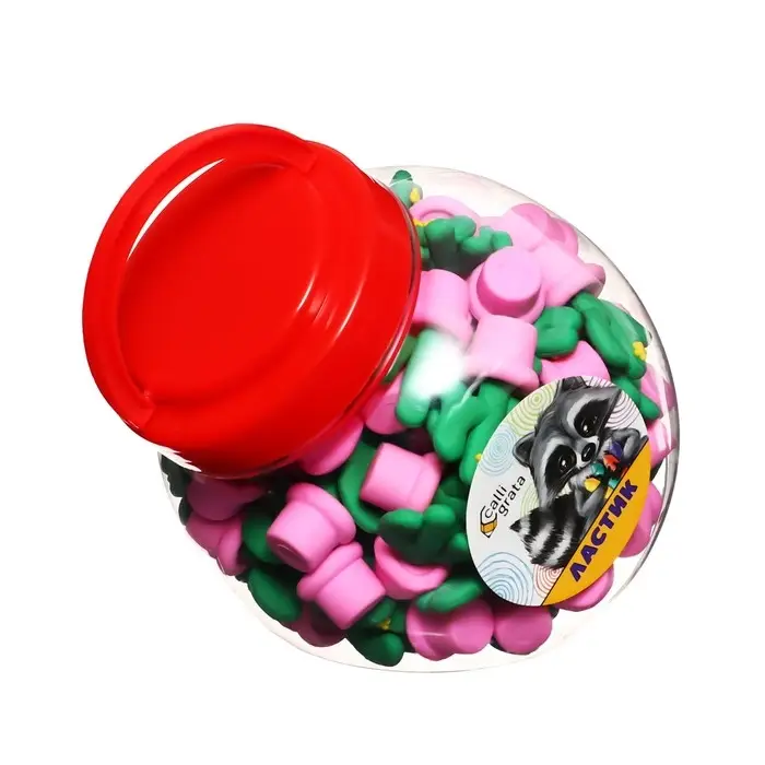 Ластик фигурный Ластик фигурный "Кактус", МИКС