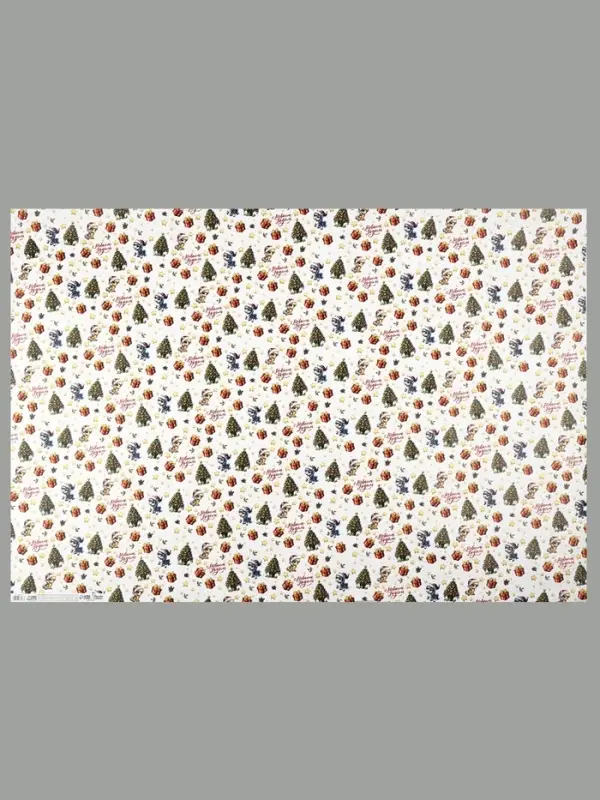 Бумага упаковочная глянцевая &laquo;С Новым годом&raquo;, 70&times;100 см