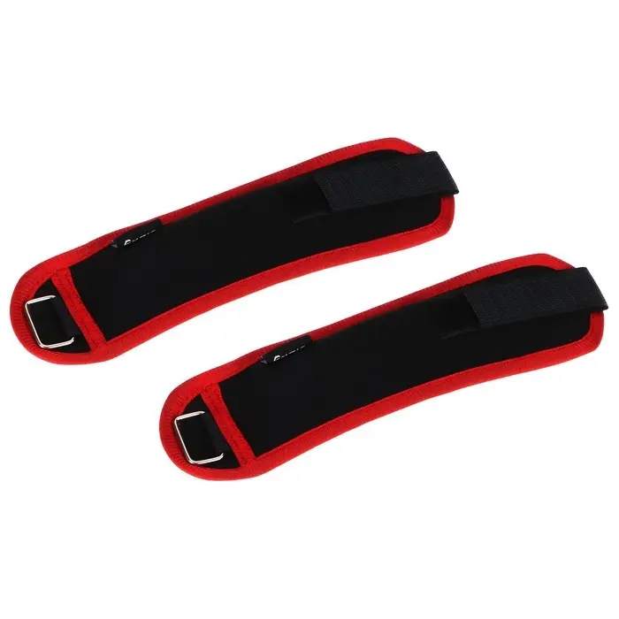 Утяжелители на запястье ONLYTOP, 2 шт. &times; 200 г, цвет красный