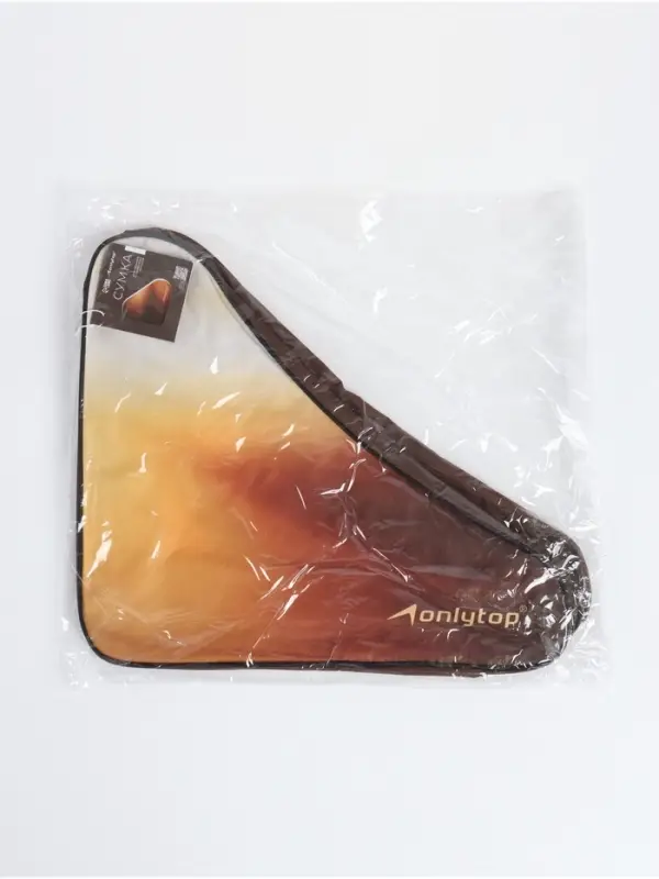 Сумка для коньков и роликов ONLYTOP, 42&times;20&times;38 см, цвет кофейный