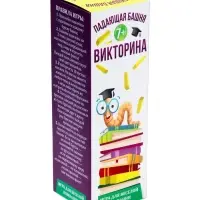 Дженга падающая башня ЛАС ИГРАС &laquo;Викторина&raquo;, 54 бруска, 7+
