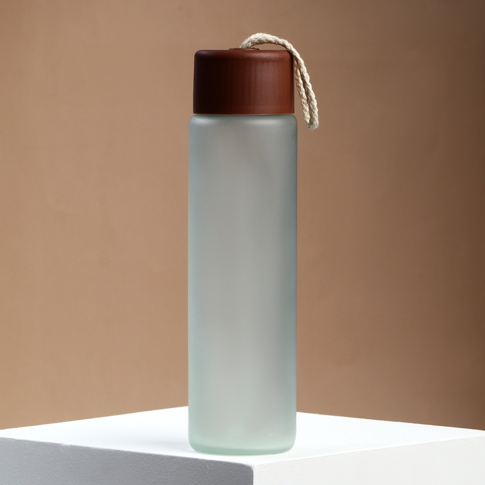 Бутылка для воды WATER, стекло, цвет МИКС, 350 мл Бутылка для воды WATER, стекло, цвет МИКС, 350 мл