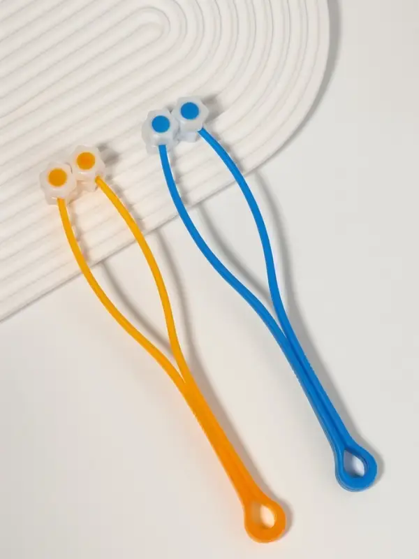 Массажёр для лица, 25&times;4.5 см, 4 ролика, МИКС