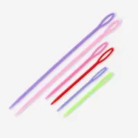 Набор игл для сшивания пряжи/шерсти, d=2.05/3.05 мм, 7/9/15 см, 6 шт., разноцветный