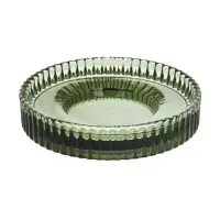 Мыльница тм VETTA Ингрид, стекло, зеленый, 10x10x2,2см