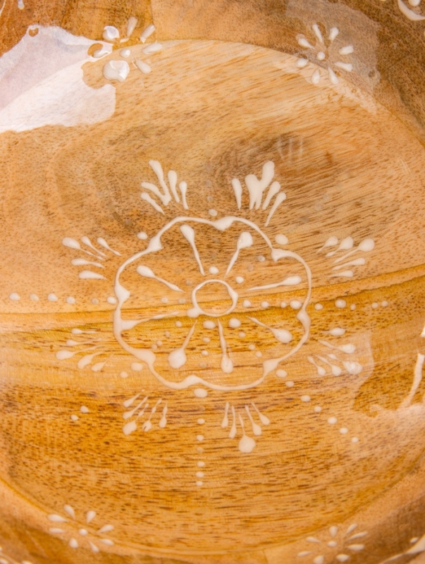 Салатник Салатник "Пряник" дерево манго 20х20х8 см