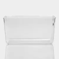 Контейнер для холодильника RICCO, 26.5&times;16.8&times;13 см, прозрачный