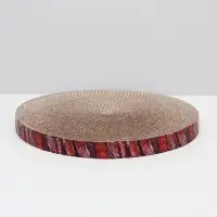 Гофрокогтеточка &laquo;Пижон. Спил сосны&raquo;, 28&times;2.5 см, с пропиткой, круглая
