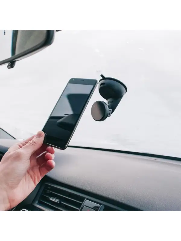 Держатель для телефона в машину Cartage, магнитный, на присоске