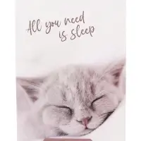 Набор блокнотов А6 40л кл на скобе Сладкий сон, мел карт, бл офс, 4В 20шт