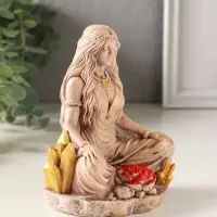 Фигурка &laquo;Богиня любви Парвати&raquo;, 11&times;9&times;7 см, гипс под слоновую кость