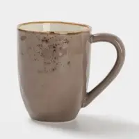 Кружка Magistro &laquo;Церера&raquo;, 400 мл, фарфор, коричневая