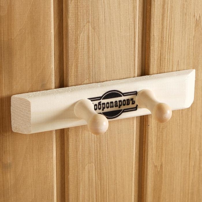 Вешалка 2 крючка, липа Вешалка 2 крючка, липа "Добропаровъ"