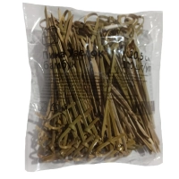 Пики для канапе Узелок 10,5 см, 100шт/уп БАМБУК (123290)