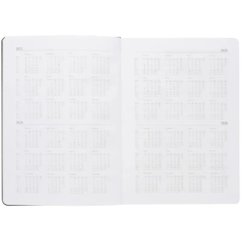 Ежедневник New Factor Metal, черный Ежедневник New Factor Metal, черный