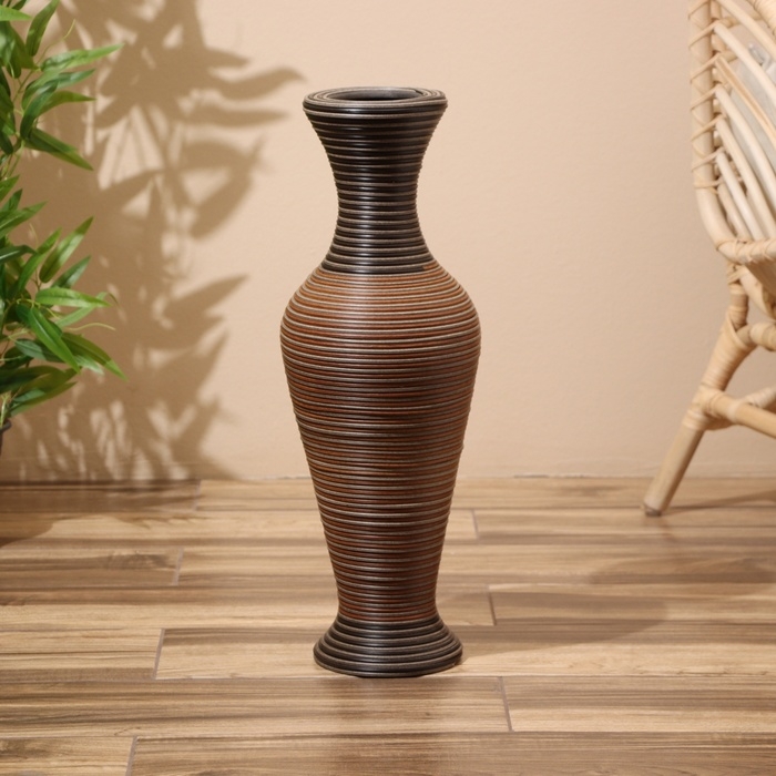 Ваза плетёная, напольная 24х24х60 см  (+/- 2 см) Ваза плетёная, напольная 24х24х60 см  (+/- 2 см)