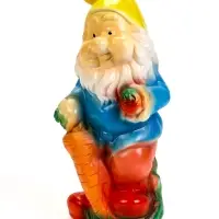 Садовая фигура из гипса &laquo;Гном с морковкой&raquo;, h=36 см