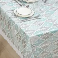 Скатерть на стол &laquo;Кружево&raquo;, нетканая основа, многоразовая, с кружевом, 130&times;140 (&plusmn;5 см), МИКС