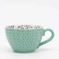 Кружка керамическая &laquo;Листья&raquo;, 290 мл