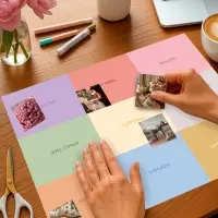 Альбом для визуализации, картинки для карты желаний