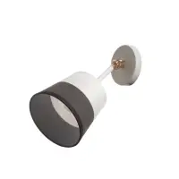 Бра &laquo;Селена&raquo; Е27 40 Вт бело-золотой 14&times;14&times;11 см