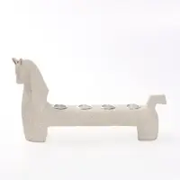 Подсвечник полистоун на 4 свечи &laquo;Конь&raquo;, d=2 см, 26&times;5.5&times;15 см