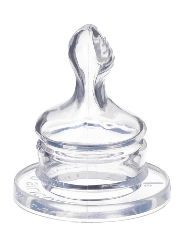 Соска на бутылочку Крошка Я, антиколиковая, классическое горло, от 0 мес., ортодонтическая, медленный поток