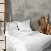 Пододеяльник SL Home Tencel 180*220 см , цв. белый