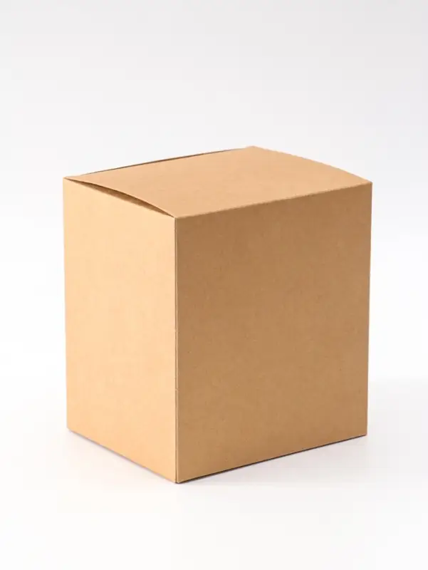Коробка складная крафт 14,6х12,1х16,2 см