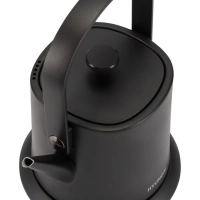 Чайник HYK-S2042 0.6л. 1000Вт черный (металл)