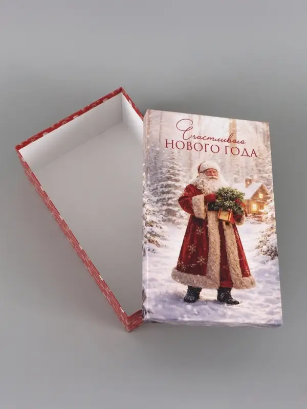 Коробка новогодняя подарочная &laquo;Дед Мороз&raquo;, 32.5&times;20&times;12.5 см