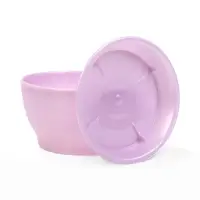 Горшок для цветов с поддоном 0,5 л d12,5см h7 см "Фиалочка" сиреневый Горшок для цветов с поддоном 0,5 л d12,5см h7 см "Фиалочка" сиреневый