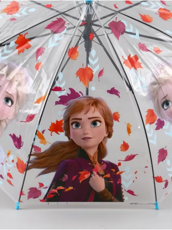 Зонт прозрачный купол &laquo;Зимняя принцесса&raquo;, d=76см