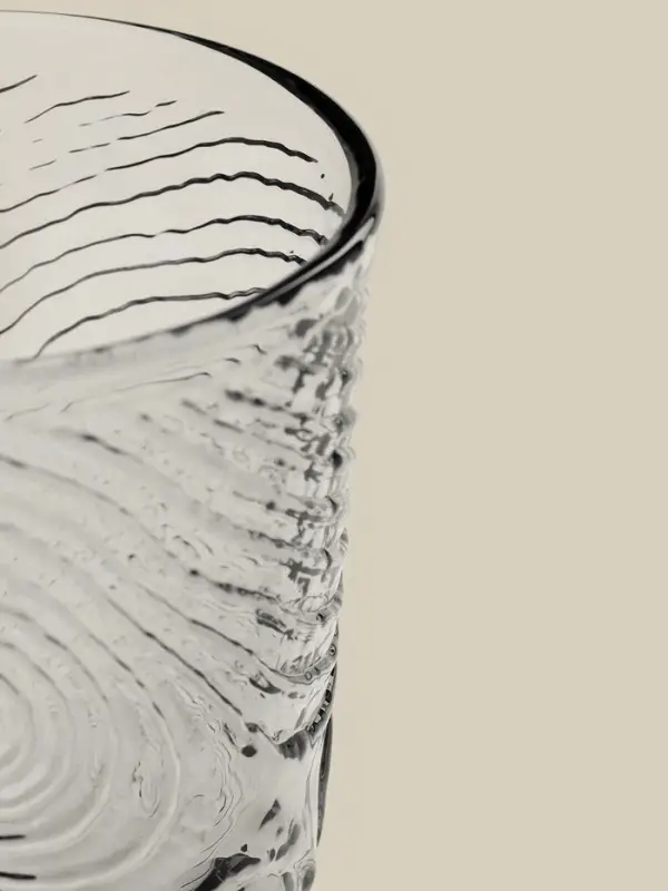 Бокал для вина SL-Home &laquo;Барк&raquo;, 280 мл, стекло, серый