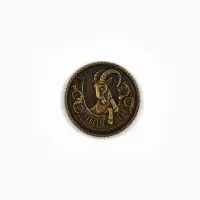 Монета сувенирная, латунь &laquo;Денежный&raquo; d=2.5 см