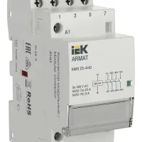 Контактор модульный KMR 25А 230В AC 4НО
