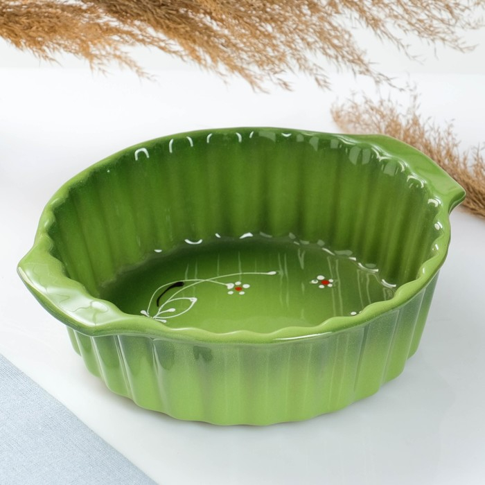 Емкость для запекания  Емкость для запекания "Волна круглая" 2л / 25х8,5см, ритм