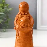 Фигура «Берегиня Дуняша», 13×6×6 см, красная глина