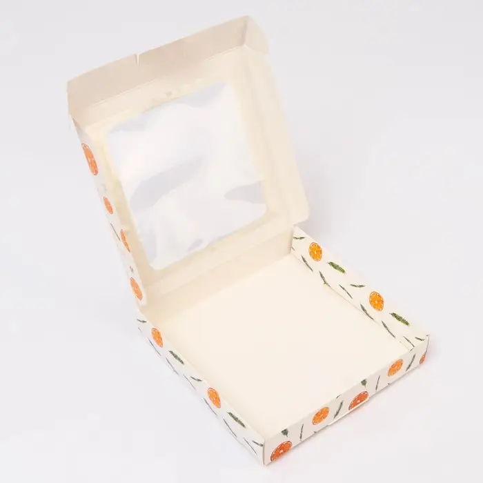 Подарочная коробка сборная с окном «Пусть сбываются мечты», 16×16×3 см Подарочная коробка сборная с окном «Пусть сбываются мечты», 16×16×3 см