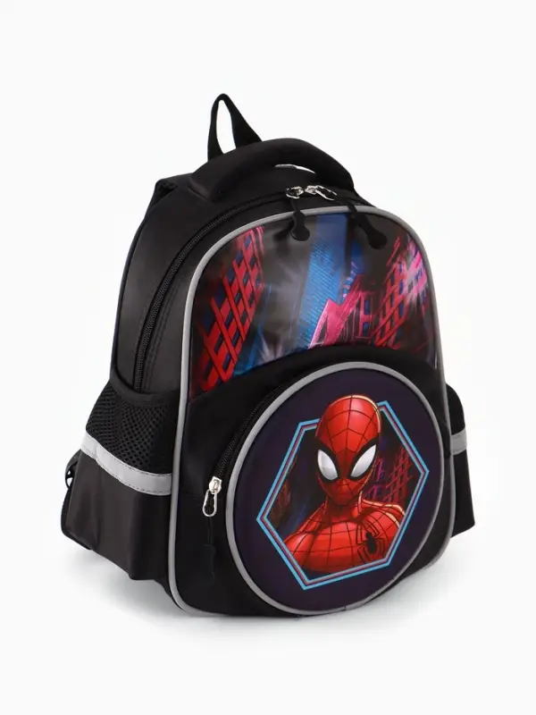 Рюкзак школьный с эргономичной спинкой &laquo;Паутина&raquo;