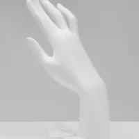 Подставка для украшений &laquo;QF. Рука&raquo;, 9&times;12&times;22 см, белая