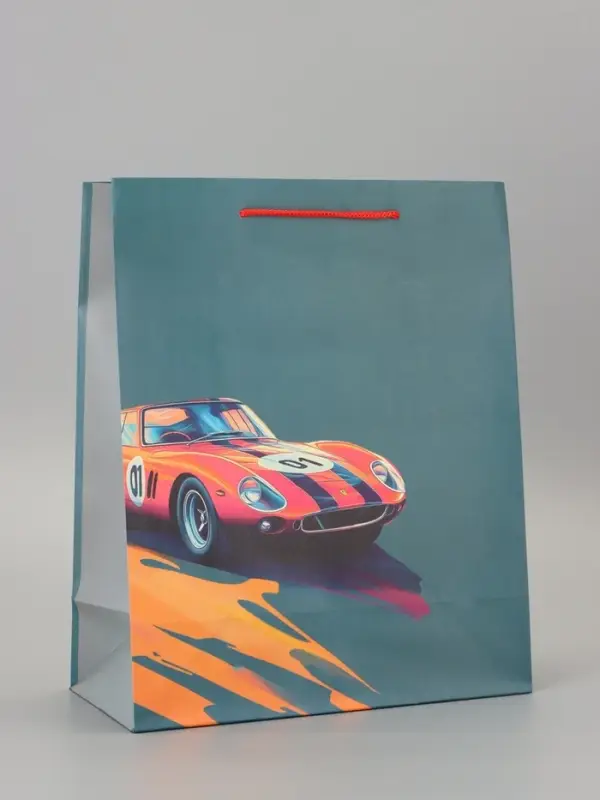 Пакет подарочный ламинированный «Лучшему» 26×12×32 см Пакет подарочный ламинированный «Лучшему» 26×12×32 см