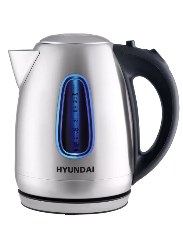 Чайник HYK-S2402 1,7л 2200Вт серебристый (металл)
