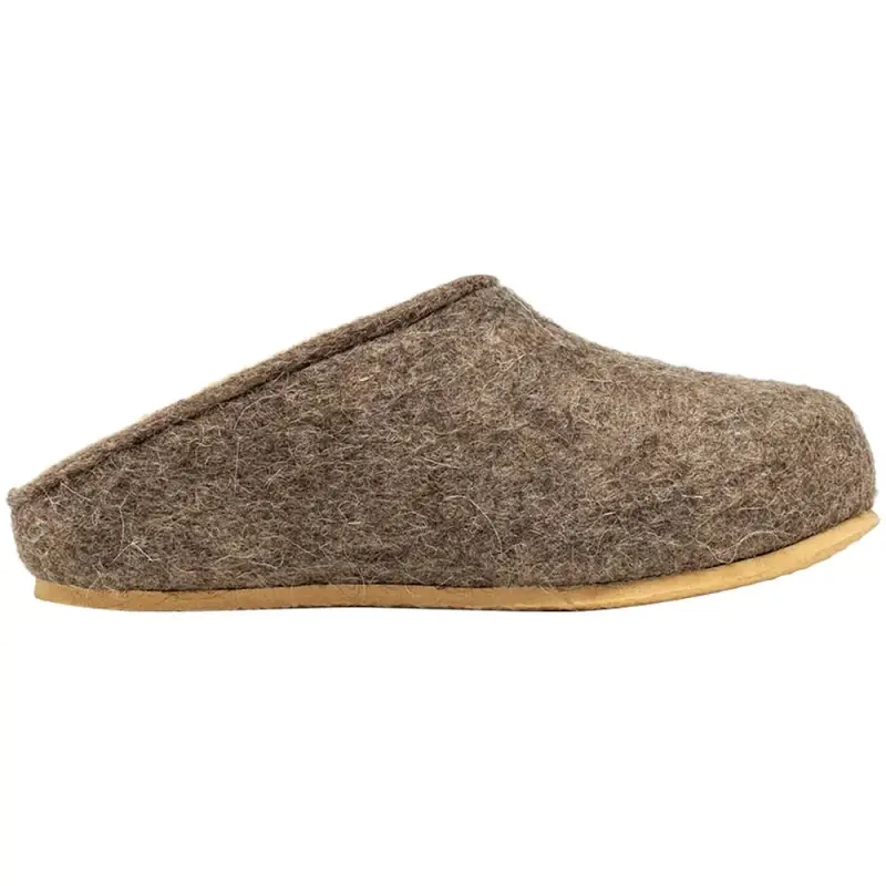 Домашние валенки Step, серо-коричневые (натуральные), размер 39