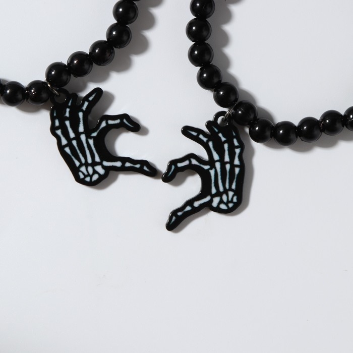 Браслет на Хэллоуин  Браслет на Хэллоуин "Love", 7 х 5 см