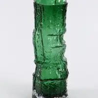 Ваза «Гоэтано», 30×13 см, стекло, зелёная