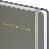 Ежедневник недатированный , серый, А5, 140x200мм, 136 л. ATTACHE