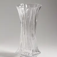 Ваза для цветов &laquo;Эбба&raquo;, 25&times;12 см, стекло, прозрачная
