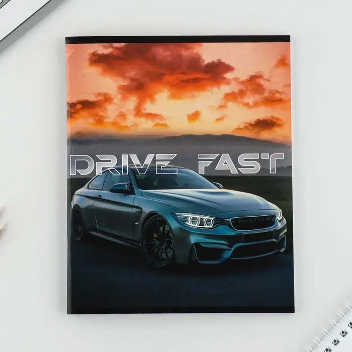 Тетрадь в клетку, 48 л., А5, на скрепке, блок №2 «Машины» МИКС Тетрадь в клетку, 48 л., А5, на скрепке, блок №2 «Машины» МИКС