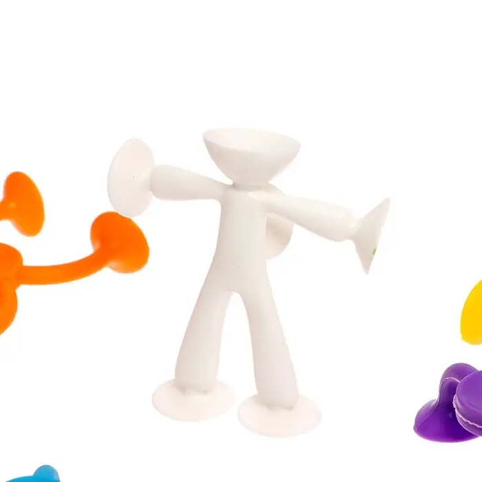 Мягкий конструктор детский &laquo;Забавные присоски&raquo;, 15 деталей